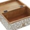 Natural Wooden Botanical Decorative Box Set